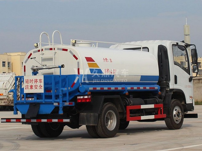 5噸陜汽軒德綠化灑水車廠家價格4