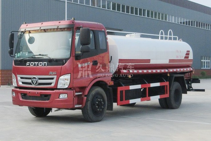 10噸灑水車廠家_10噸福田奧鈴綠化灑水車廠家價格2