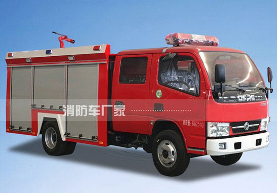 2噸東風水罐消防車價格4