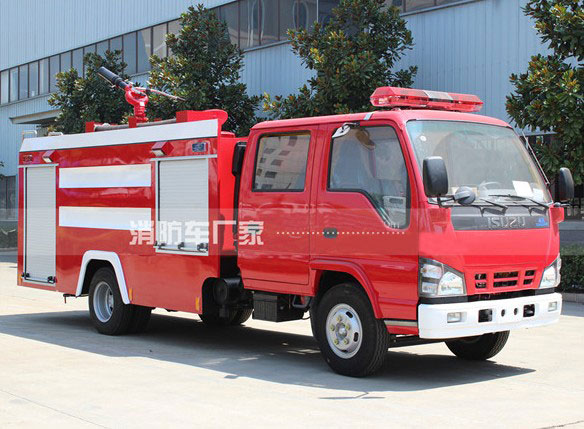 4噸五十鈴600P水罐消防車圖片 4噸五十鈴600P水罐消防車圖片