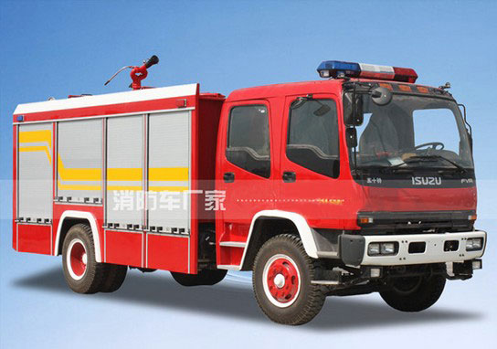 6噸五十鈴FVR水罐消防車(chē)價(jià)格3