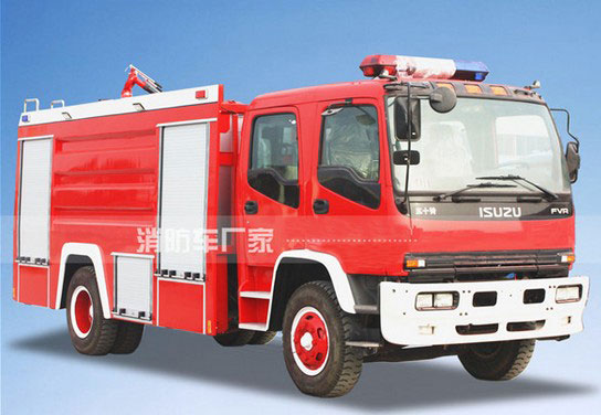 8噸五十鈴FVR泡沫消防車圖片 8噸五十鈴FVR泡沫消防車圖片