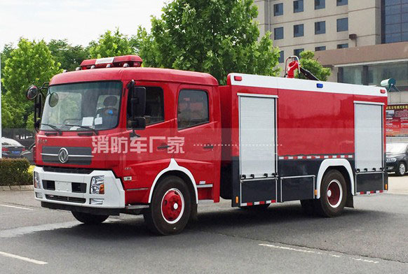 6噸東風(fēng)天錦泡沫消防車圖片 6噸東風(fēng)天錦泡沫消防車圖片