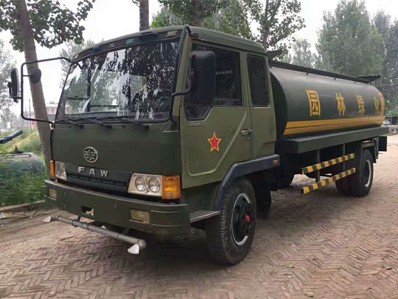 13噸解放二手灑水車價格2