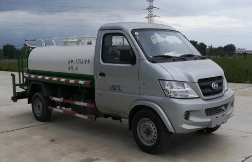 國五昌河藍牌2噸小型灑水車3