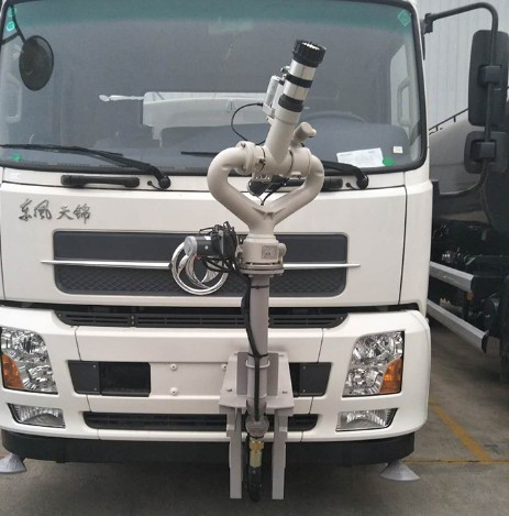 智能高壓自動(dòng)電子灑水炮安裝效果圖 智能高壓自動(dòng)電子灑水炮安裝效果圖