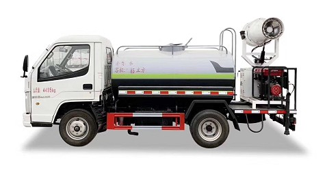 解放霸鈴藍牌霧炮抑塵車2