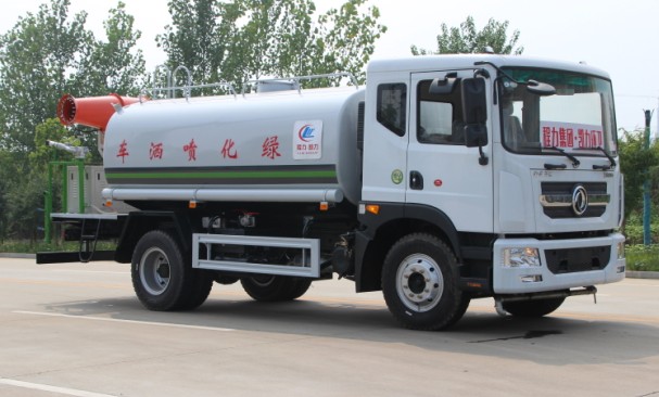 東風多利卡D9灑水車帶霧炮(圓罐)高清圖片 東風多利卡D9灑水車帶霧炮(圓罐)高清圖片