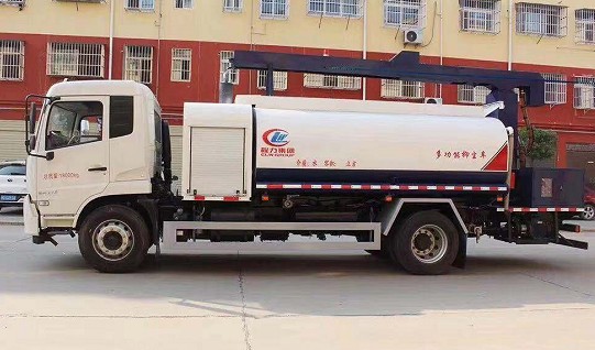 國(guó)六東風(fēng)天錦鐵路抑塵車(chē)圖片 國(guó)六東風(fēng)天錦鐵路抑塵車(chē)圖片