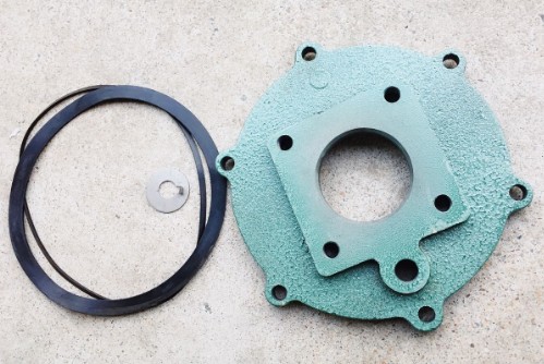 灑水泵配件——灑水泵泵殼后蓋及進口法蘭2