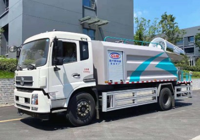 電動灑水車10噸_電動灑水車價格_10噸東風天錦純電動抑塵車2