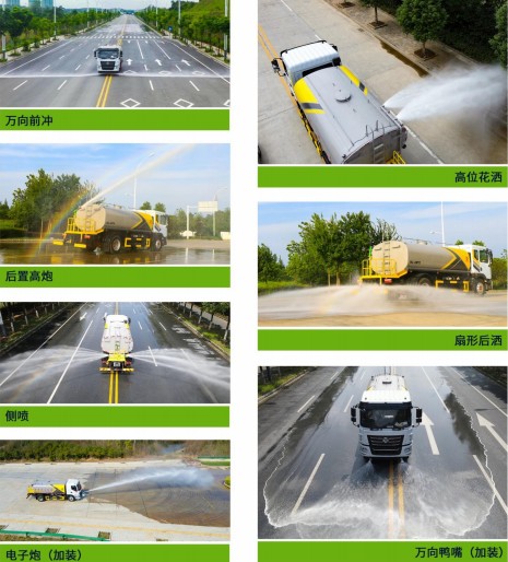 灑水車功能展示圖 灑水車功能展示圖