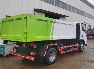 國六東風柳汽乘龍L2藍牌勾臂垃圾車 國六東風柳汽乘龍L2藍牌勾臂垃圾車