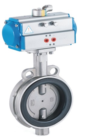 氣動中線蝶閥 氣動中線蝶閥