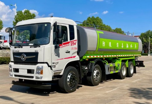 國(guó)六東風(fēng)D3V前四后八灑水車_東風(fēng)前四后八28.5方灑水車4