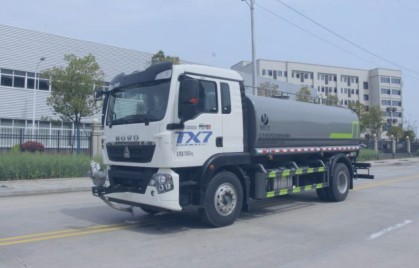 15方重汽豪沃TX7灑水車_曼發動機258馬力_縱昂牌CLT5189GPSZZ6A型綠化噴灑車 15方重汽豪沃TX7灑水車_曼發動機258馬力_縱昂牌CLT5189GPSZZ6A型綠化噴灑車